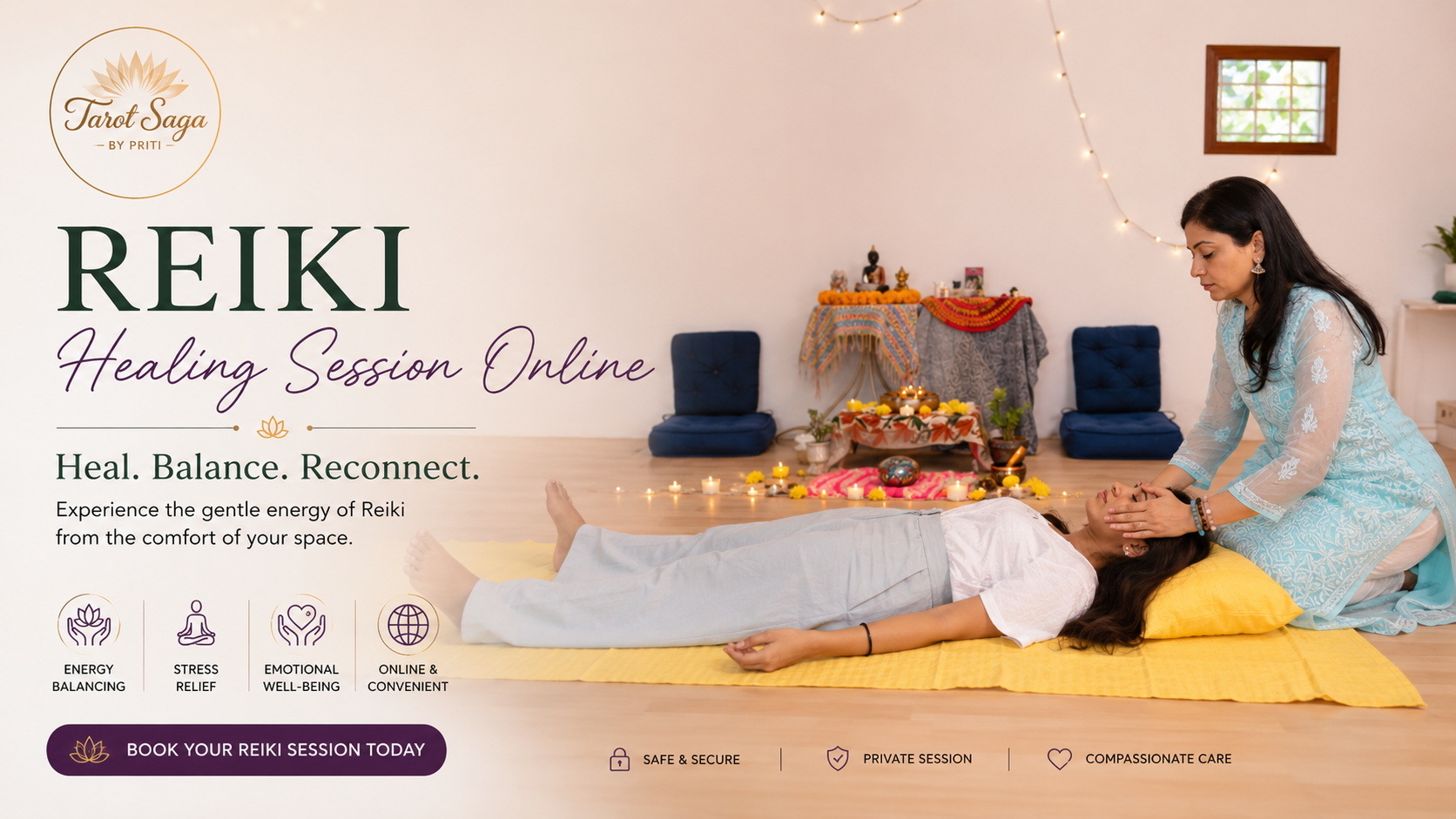 Reiki Healing Session Online: A Private Way to Slow Down and Reconnect