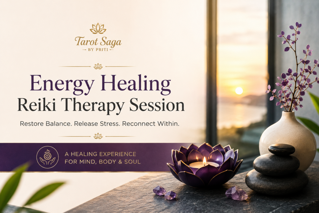 Energy Healing Reiki Therapy Session: A Gentle Approach to Stress, Emotional Balance & Inner Well-Being
